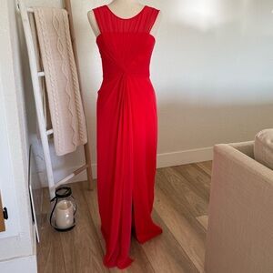 BCBGMaxAzria Red Gown size 4